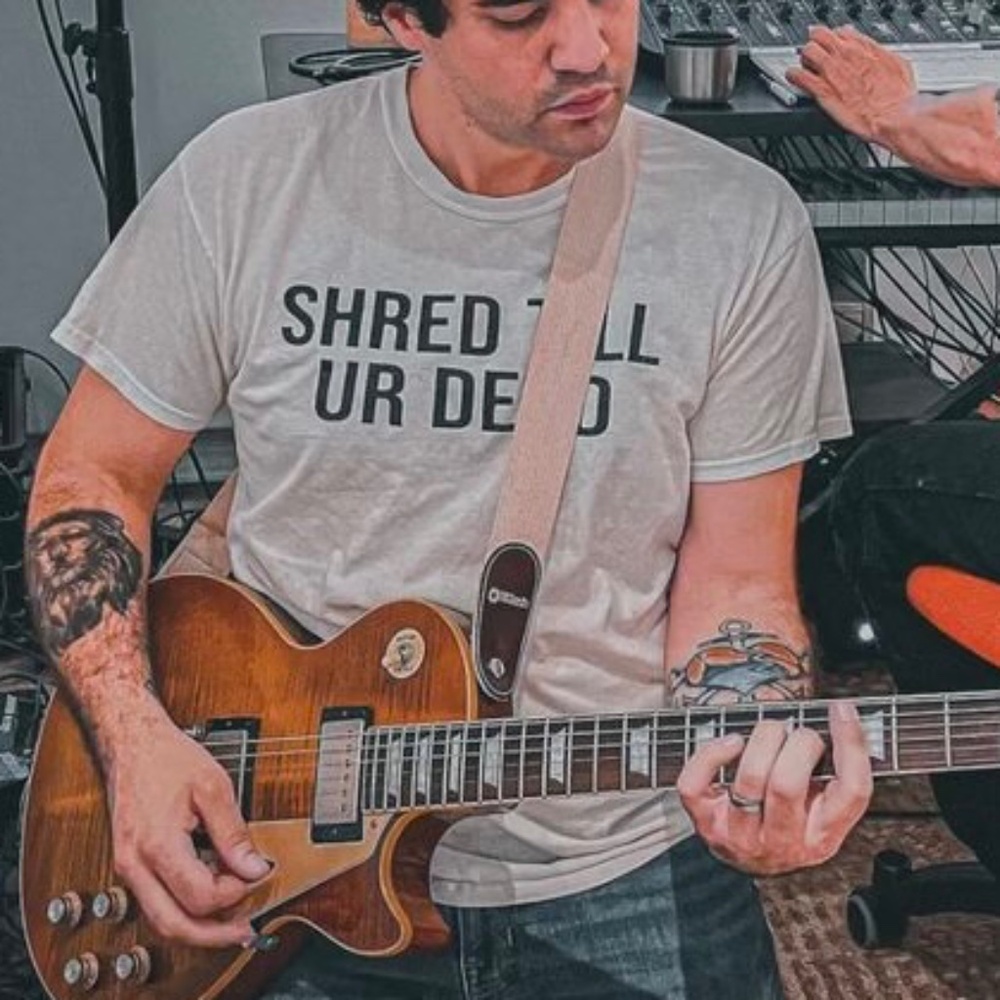 ‘Shred Till Ur Dead’ Novelty Crew Neck - Picture 5 of 6